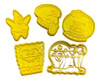 Cortante Para Galletas Pack Bob Esponja 4 + 1 0