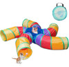 Túnel De Juego S-shaped Con 5 Salidas Para Gatos Y Perros 0