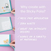 Carpeta Folios Con Adhesivo - Sticky Folio - Mint - We R 2