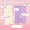Carpeta Folios Con Adhesivo - Sticky Folio - Mint - We R 3