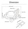 Portamatricula Yamaha Yzf R15 Ch Mk Motos 4