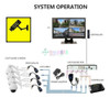 2 Pares Coaxial Cctv Bnc Conector Alimentación Video Balun T 4 2 Pares Coaxial Cctv Bnc Conector Alimentación Video Balun T 4