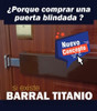 Barral Titanio Sistema Anti-entradera. 0