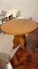 Mesa Circular De Madera Maciza 0