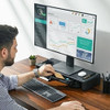 Soporte Para Monitor Ameriergo Ajustable De Ancho Negro 1