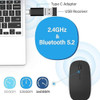 Mouse Inalámbrico Bluetooth Usb C Para 1