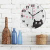 Reloj De Pared Senya Silencioso Sin Tictac, Reloj Redondo Co 1
