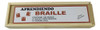 Braile No Videntes Jugar Aprendiendo Madera Didáctico Qwerty 0
