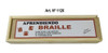 Braile No Videntes Jugar Aprendiendo Madera Didáctico Qwerty 1