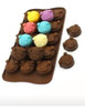 Molde De Silicona Chocolates, Velas, Jabon, Porcelana Fria 2