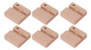 Suporte De Mesa De Madeira Para Smartphone, 6 Peças, Suporte 0
