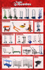 2 Cerrojos Combinados Misma Llave Pernos Dac 309 Puerta Reja 3