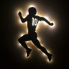 Siluetas Con Luz Maradona 1