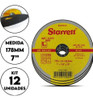 12 Peças Disco Corte Inox/ferro 7 - Starrett - 178x1,6x22,23 1