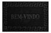 1 Tapete Porta Capacho Bem Vindo Antiderrapante Pvc Pt 40x60 5