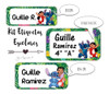 Etiquetas Escolares Imprimibles Lilo Y Stitch #2 Editables 2