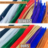 Limpiapipas De Chenile De 30cm Pack 110u Surtifo 11colores 1