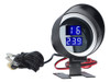 Voltímetro Digital 2 Em 1 Volt, Medidor De Temperatura De Ág 0