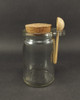 Pote En Vidrio Con Cuchara De Madera Pack 2 Unidades 1
