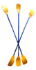2 Remos Dobles Para Kayak Canoa Bote Resistente Barril 6