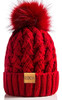 Redess Gorro De Invierno Con Pompón Para Mujer, 1