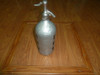 Sifón Antiguo Cabeza De Plomo Con Protector De Aluminio 3