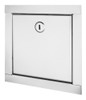 Tapa Puerta Llave De Paso Canilla Servicio 30x30 Acero Inox 0