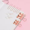 Set De Clips, Ganchos Y Tachas Rose Gold 1