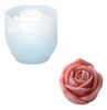 Molde De Silicona Rosa Vela 0