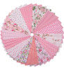 Telas De Algodón Rosa Para Patchwork, 10x10 Cm, 42 Piezas 2