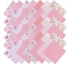 Telas De Algodón Rosa Para Patchwork, 10x10 Cm, 42 Piezas 3