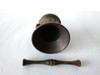 Antiguo Mortero De Bronce 4