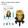 Nivel Laser Profissional 5 Linha Base Giratória It-blue 2