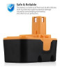 3000mah Para Ryobi 18v Bpp-1815 Bpp - 1817m 130224028 130255 6