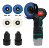 Bihoo 3inch Mini Angle Grinder, 12v Cordless Metal Cutter Ma 1
