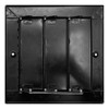 Rejilla De Ventilación 15x15 Negro Con Palanca - Dunkel 2