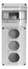 Tablero 8  Mod Din Apto Toma Scame Conextube Electro Medina 1