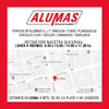 Perfil De Aluminio T 50x50 Mm Natural X 6 Metros 2