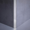 Guardacanto Aluminio Prisma Atrim Porcelanato 10mm 2853 3