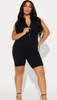 Catsuit Mono Enterito Corto Plus Size Talles Grandes 0