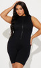 Catsuit Mono Enterito Corto Plus Size Talles Grandes 2