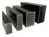 Perfil De Aluminio Tubo 50x25 Mm Negro X 2 Metros 2
