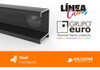 Perfil C Manija Mcli18n Aluminio Negro Grupo Euro 3 Mts 5