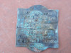 E-antigua Placa Para Matafuego D.g.a. En Bronce 0