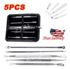 5 X Blackhead Whitehead Espinilla Acné Mancha Extractor Remo 7