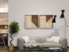 Ceramica Para Pared De 32x57 Simil Bricks Blanca Serie Pris 1