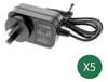 Fuente Switching Cargador 12v 1.5a Amp X5 Unid Cctv Tira Led 1