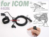 Control De Cable W/4-012sl Pro Ear Vibraciones Para Icom Ic- 1