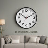Akcisot Reloj De Pared De 16 Pulgadas Relojes De Pared Grand 3