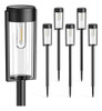 Bucasa Solar Pathway Lights Outdoor 6 Pack, Actualizado Supe 0